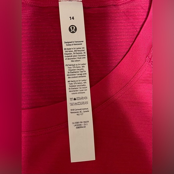 NWT Lululemon Swiftly Tech Long-Sleeve Shirt, 14 - Picture 3 of 7